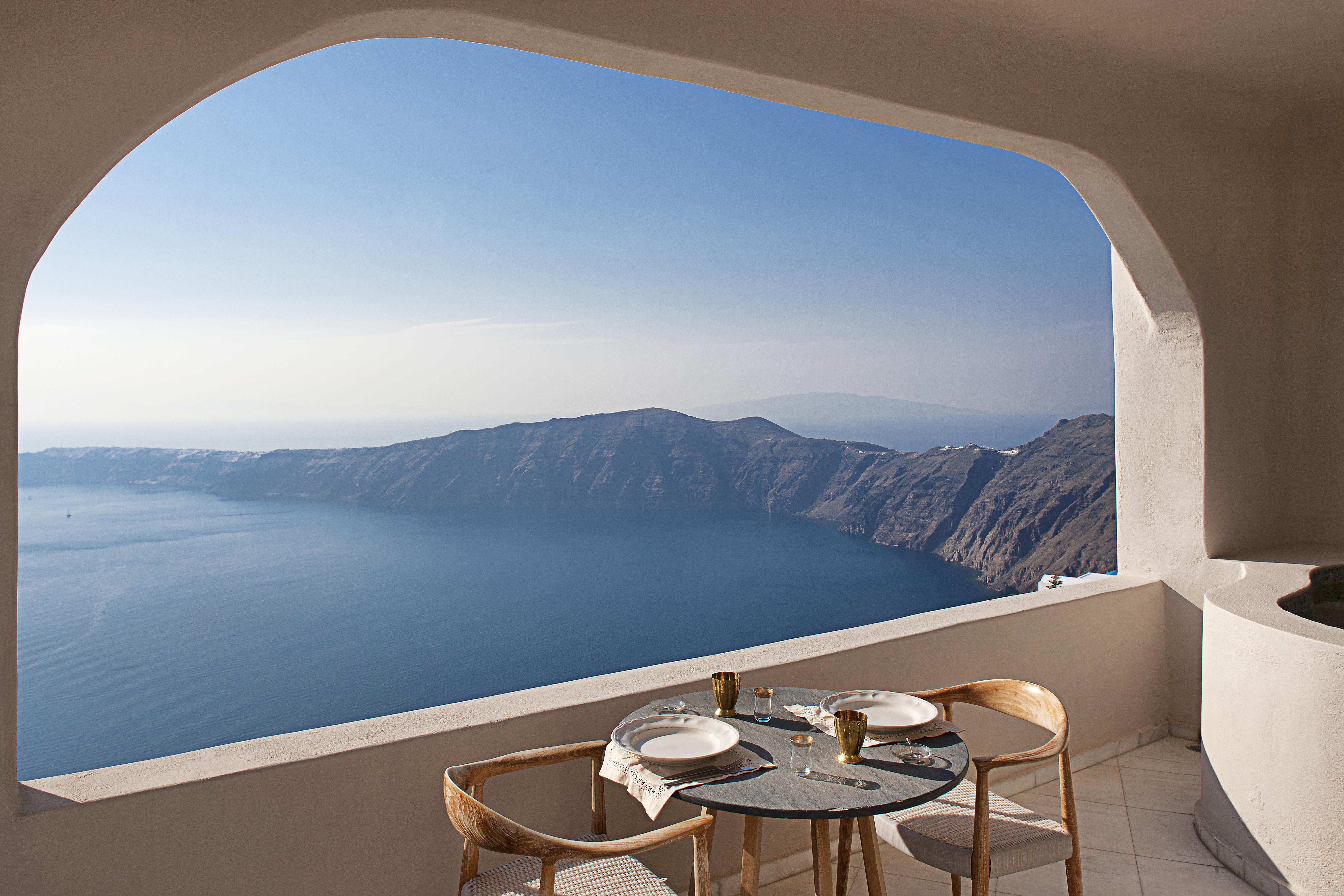 Gold Suites - Small Luxury Hotels Of The World Imerovígli Restaurant foto